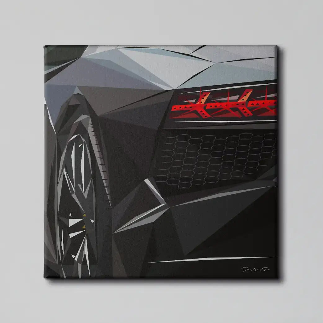 Automotive Canvas Wall Art