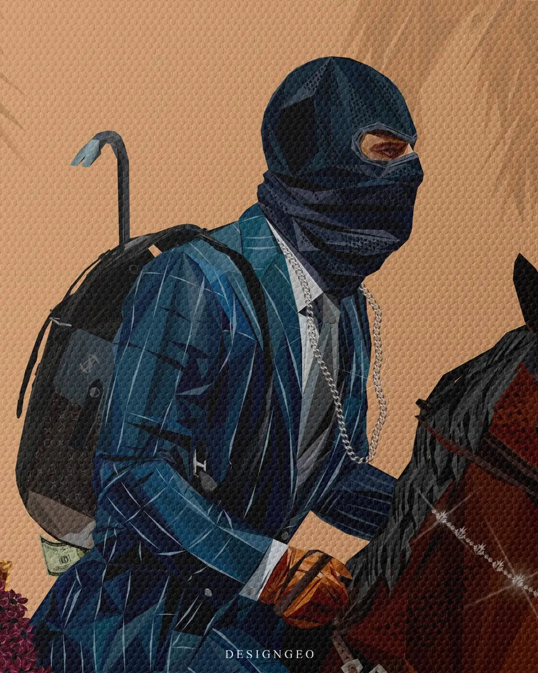 Journey in Abu Dhabi Canvas Wall Art