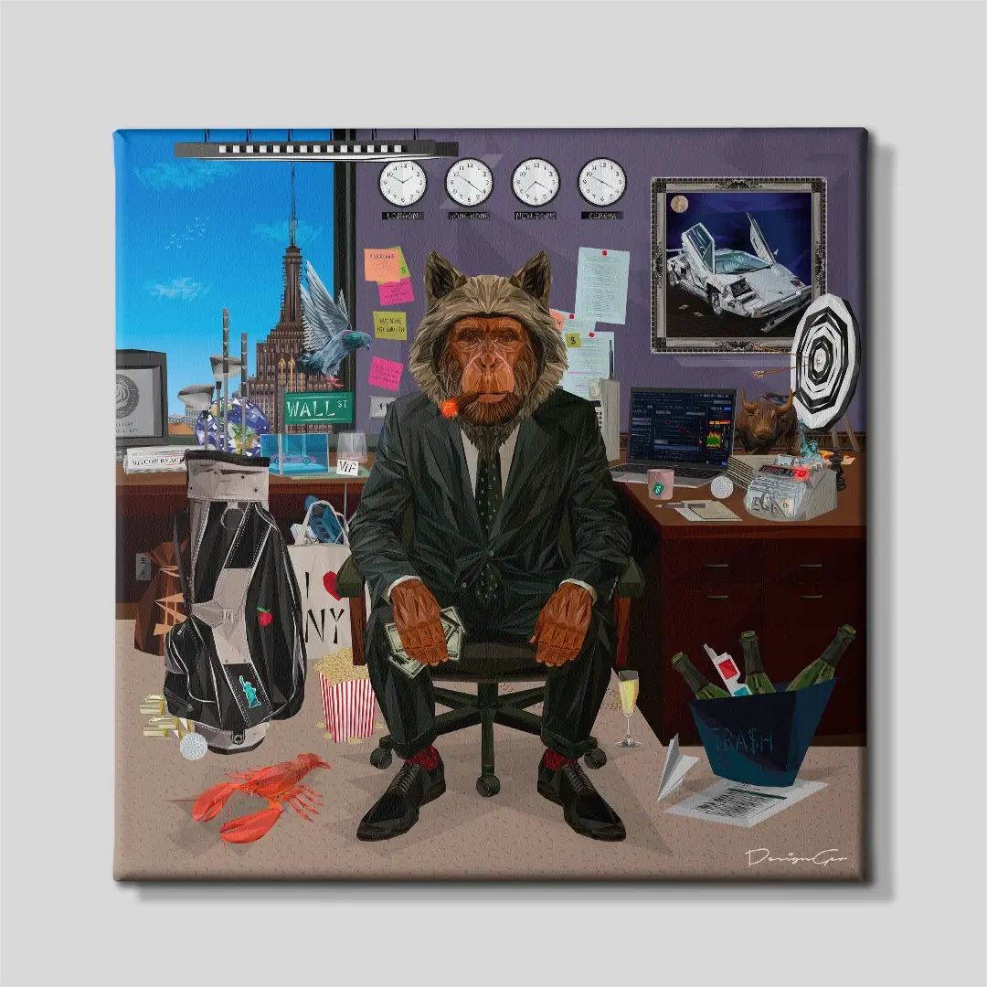 A Wolf Thing Canvas Wall Art