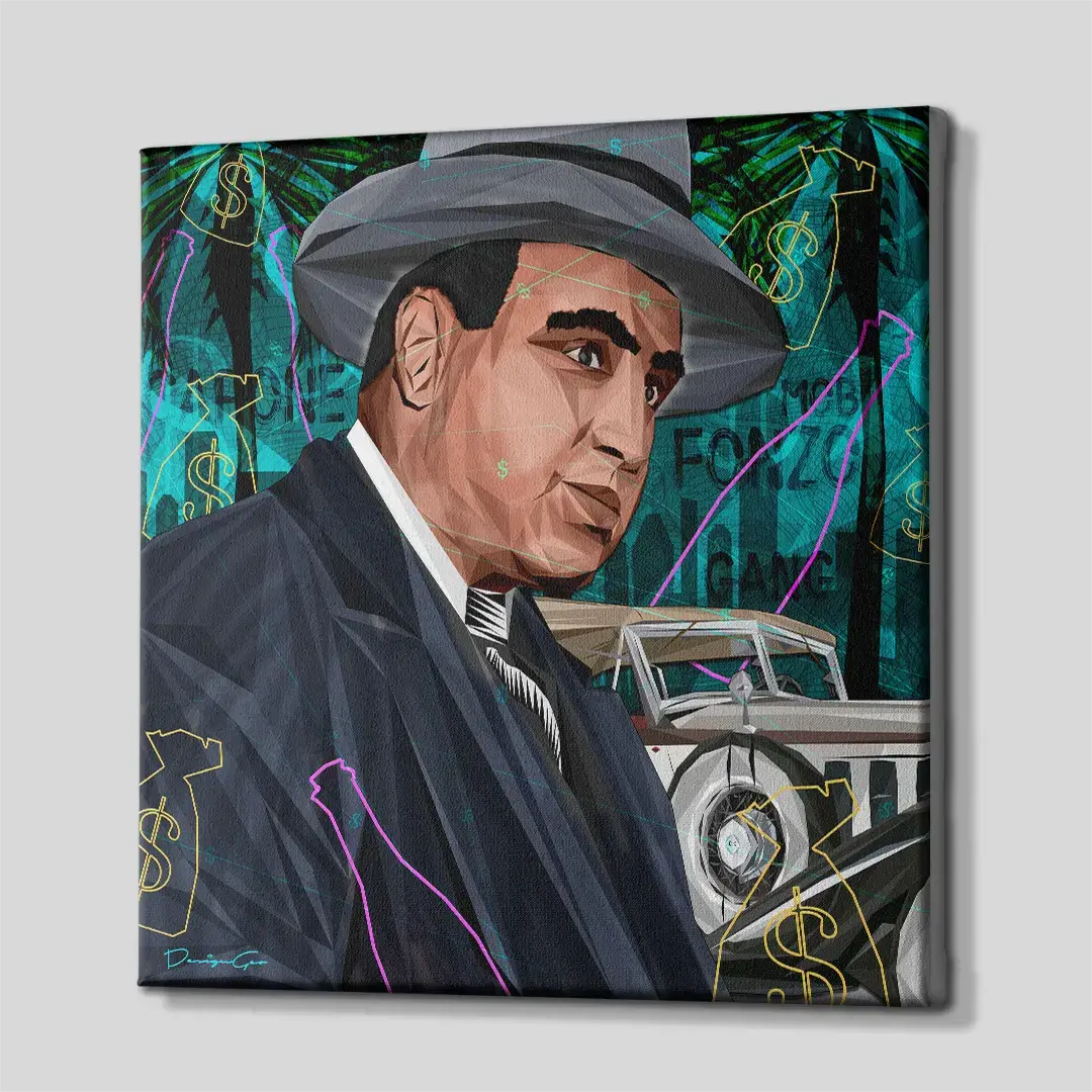 Al Capone Canvas Wall Art