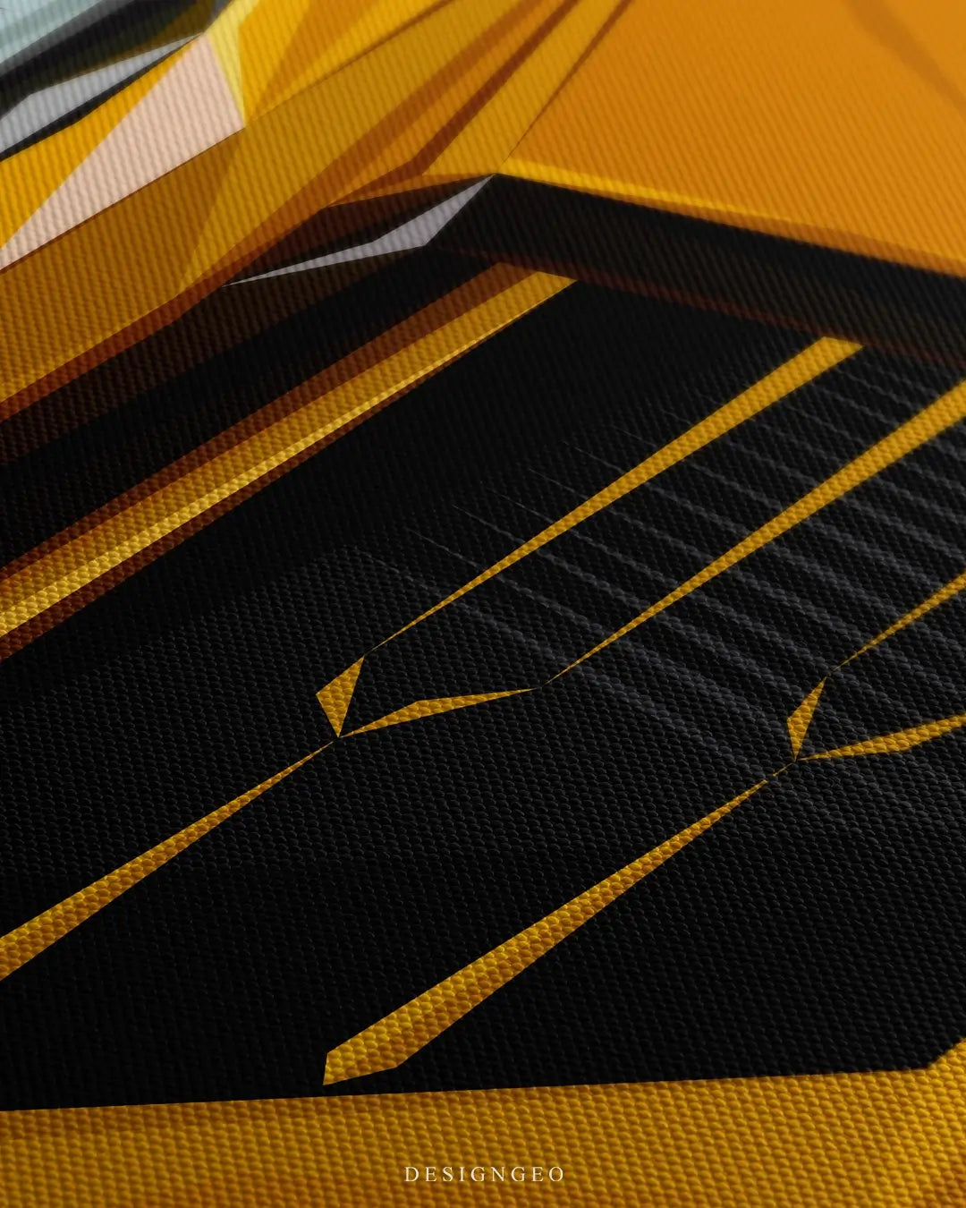 Amber Speed Canvas Wall Art