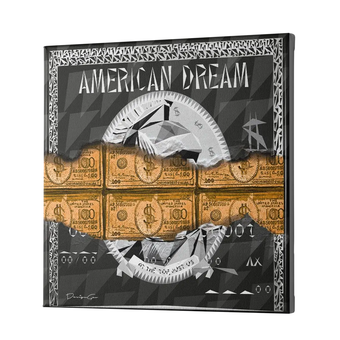 American Dream Canvas Wall Art