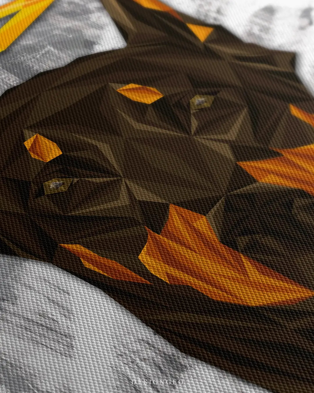 Angel Doberman Canvas Wall Art