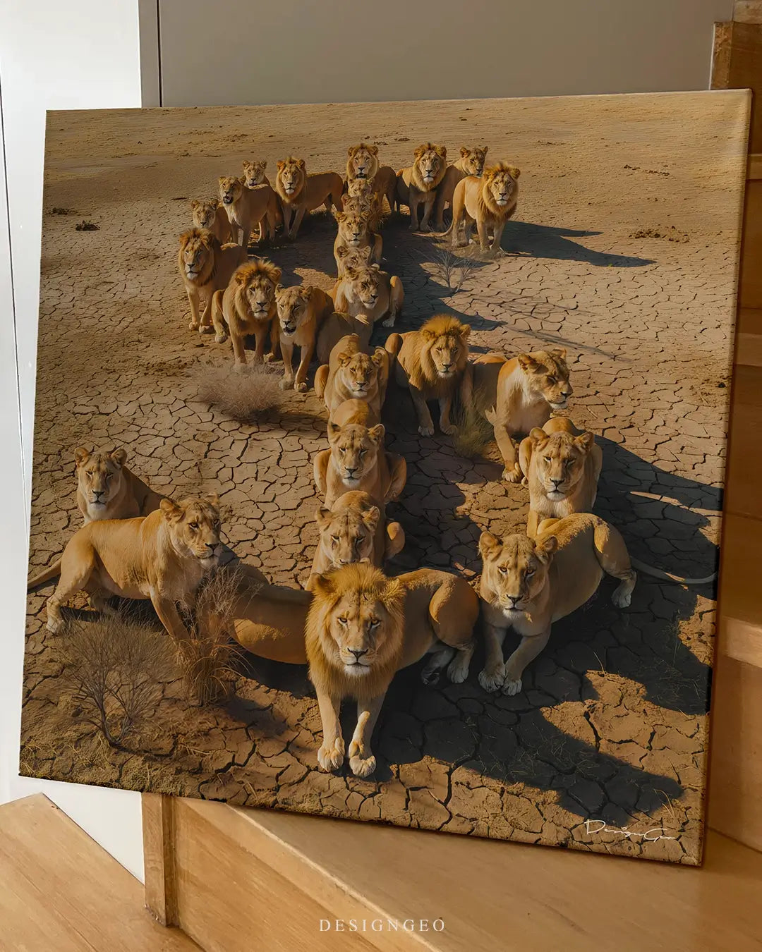 Animal Ambition Canvas Wall Art