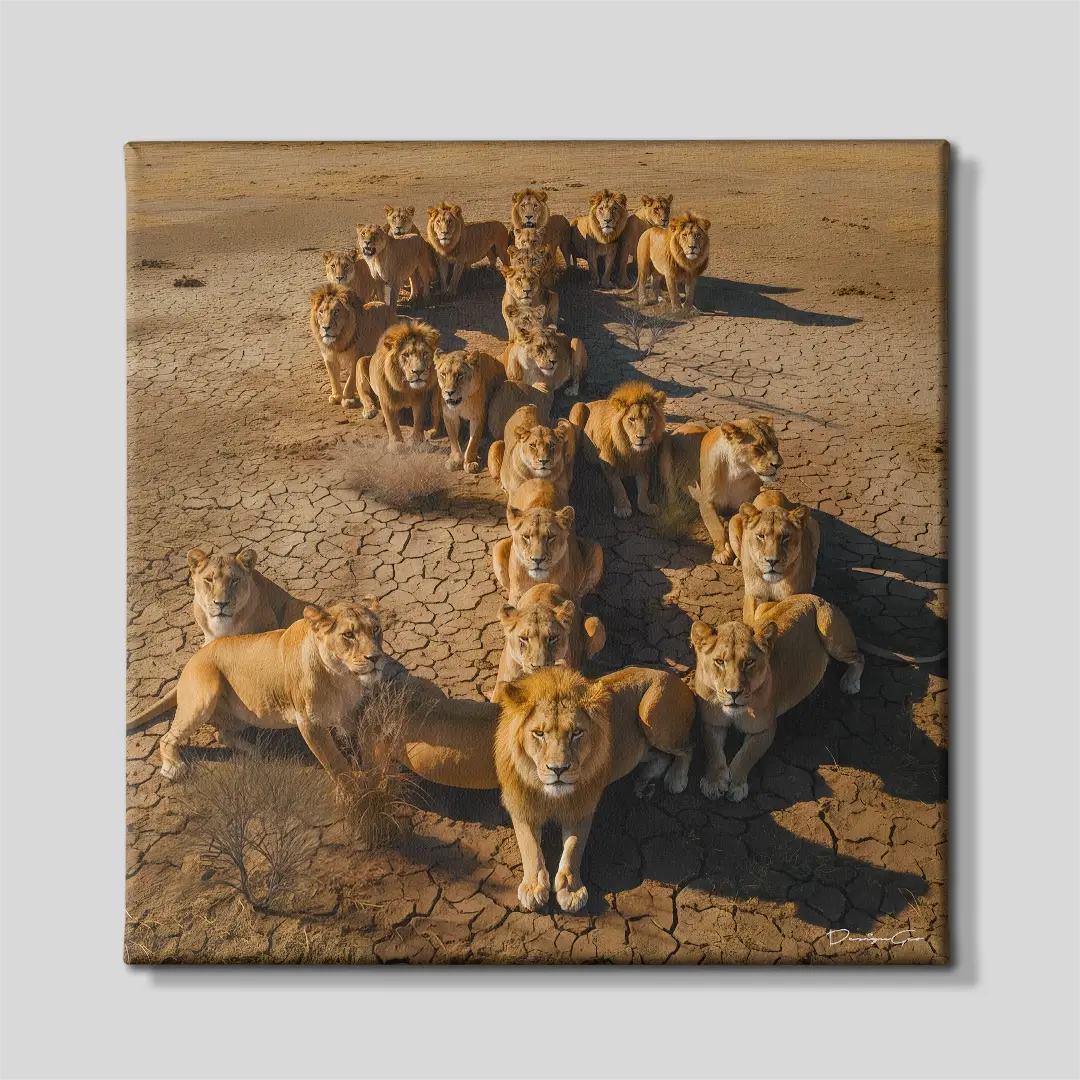 Animal Ambition Canvas Wall Art