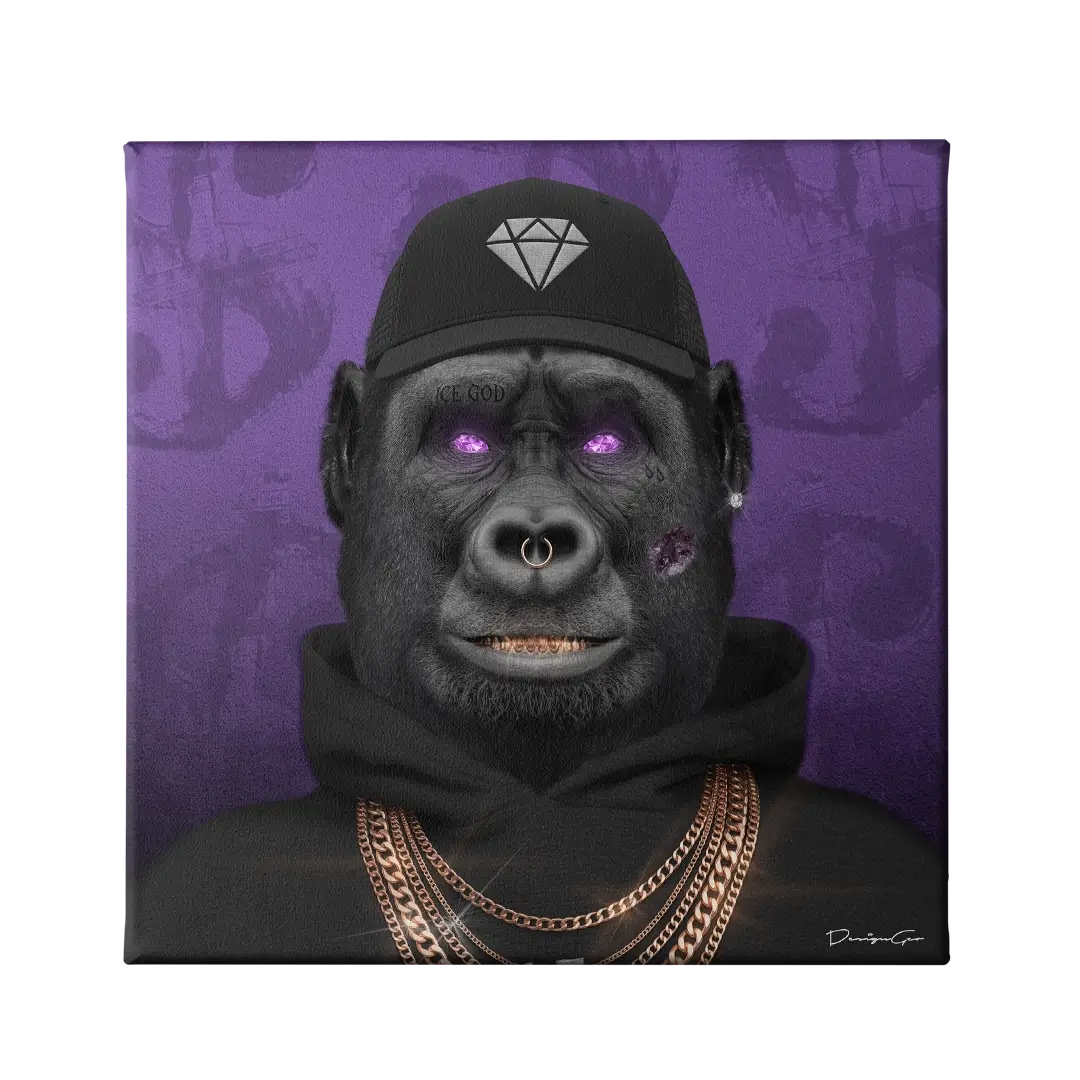 Ape The Jeweller Canvas Wall Art