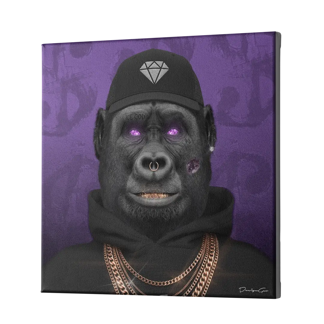 Ape The Jeweller Canvas Wall Art