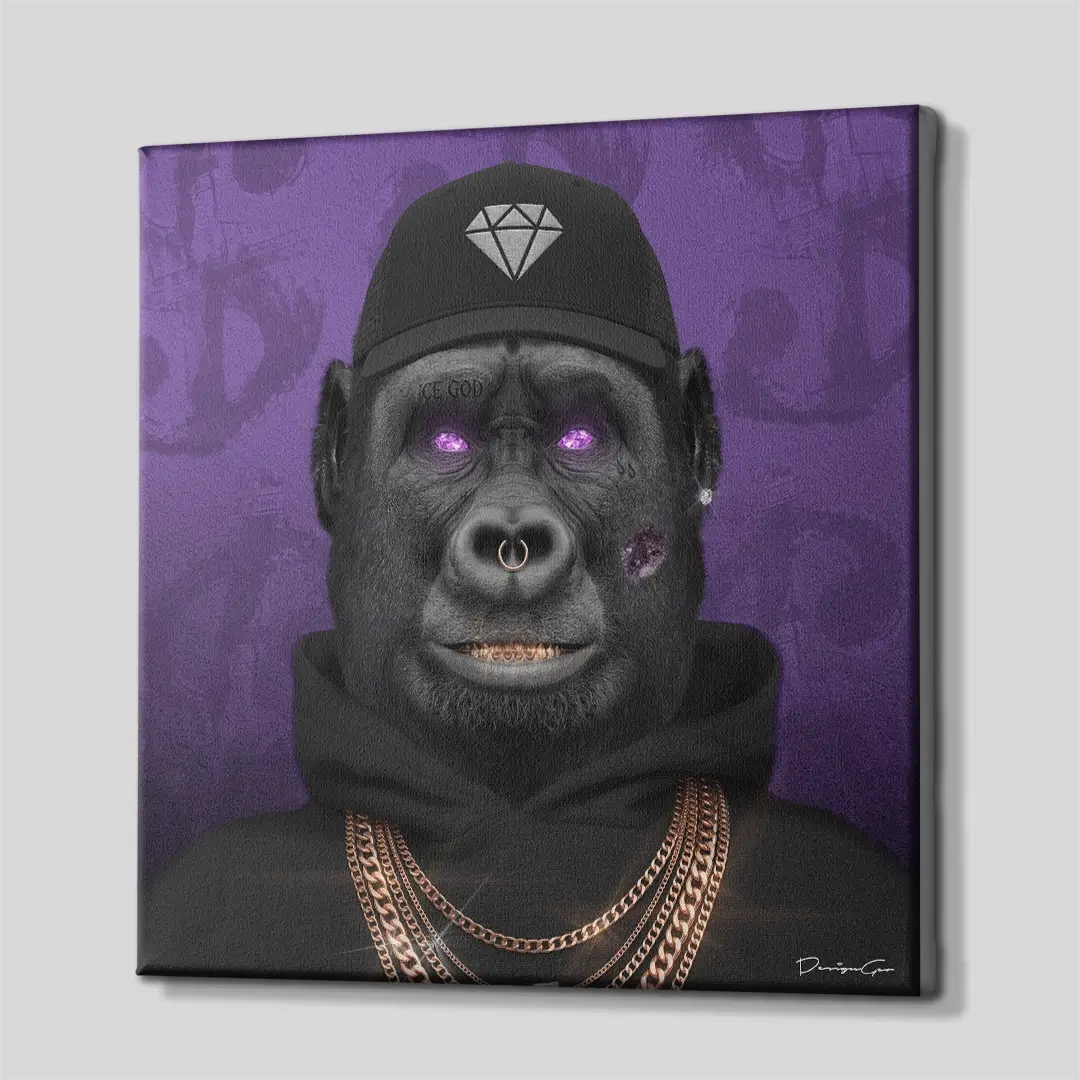 Ape The Jeweller Canvas Wall Art