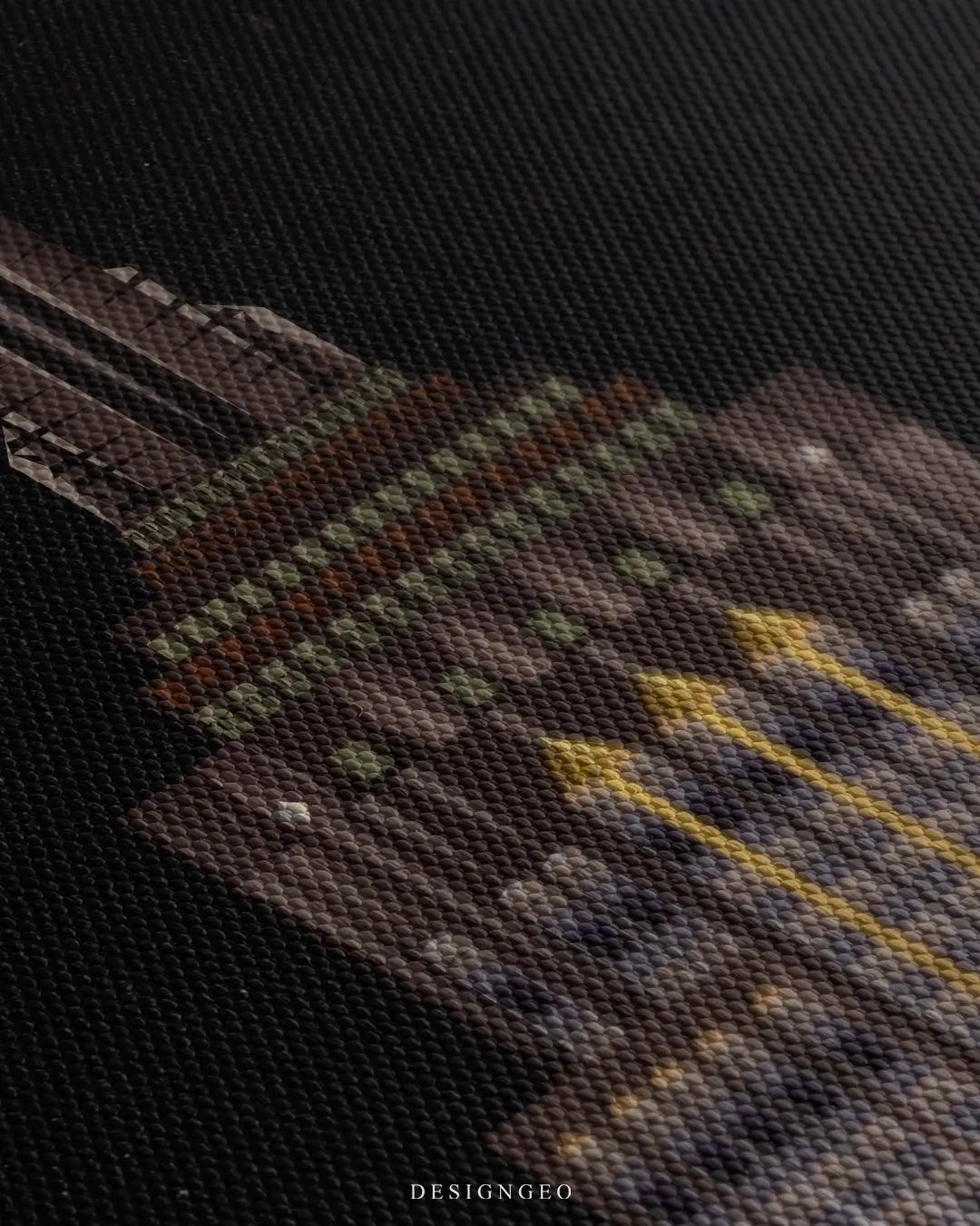 At The Top Us Canvas Wall Art