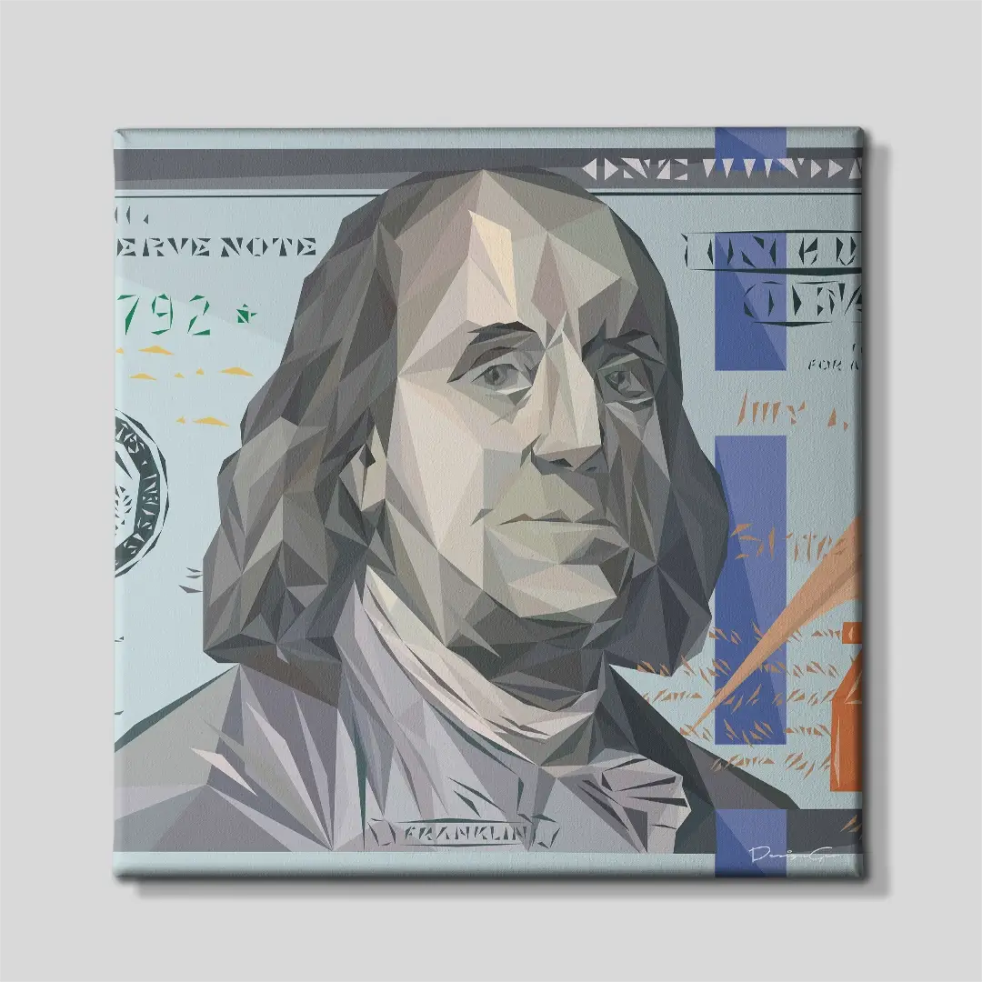 Benjamin Franklin Canvas Wall Art