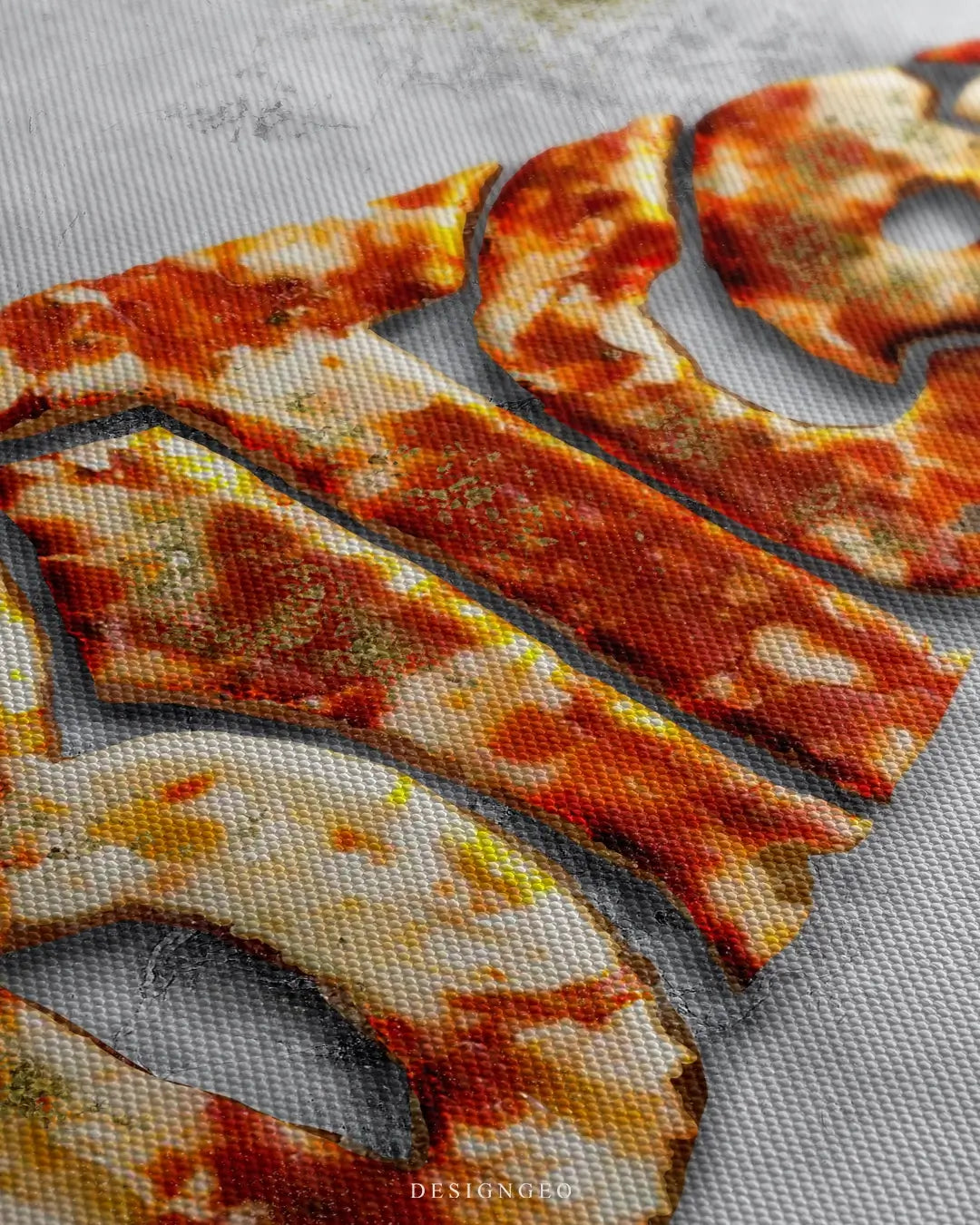Bitcoin Pizza Canvas Wall Art