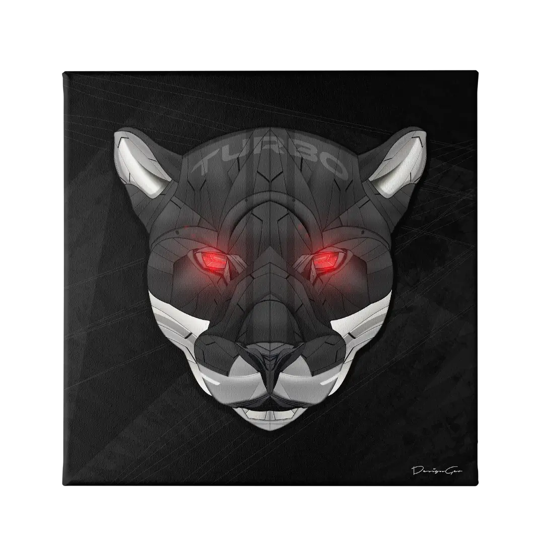 Black Panther Canvas Wall Art