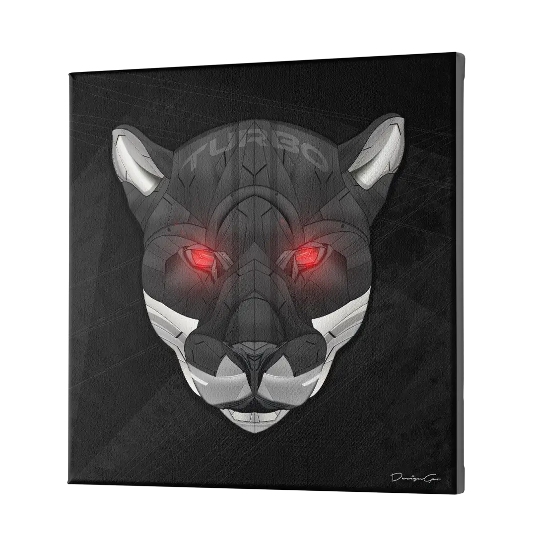 Black Panther Canvas Wall Art