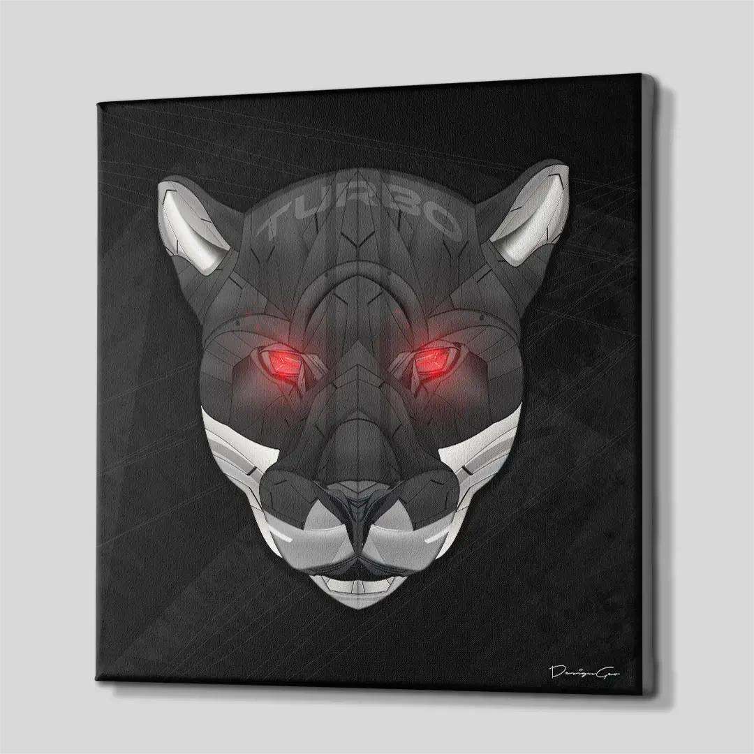 Black Panther Canvas Wall Art