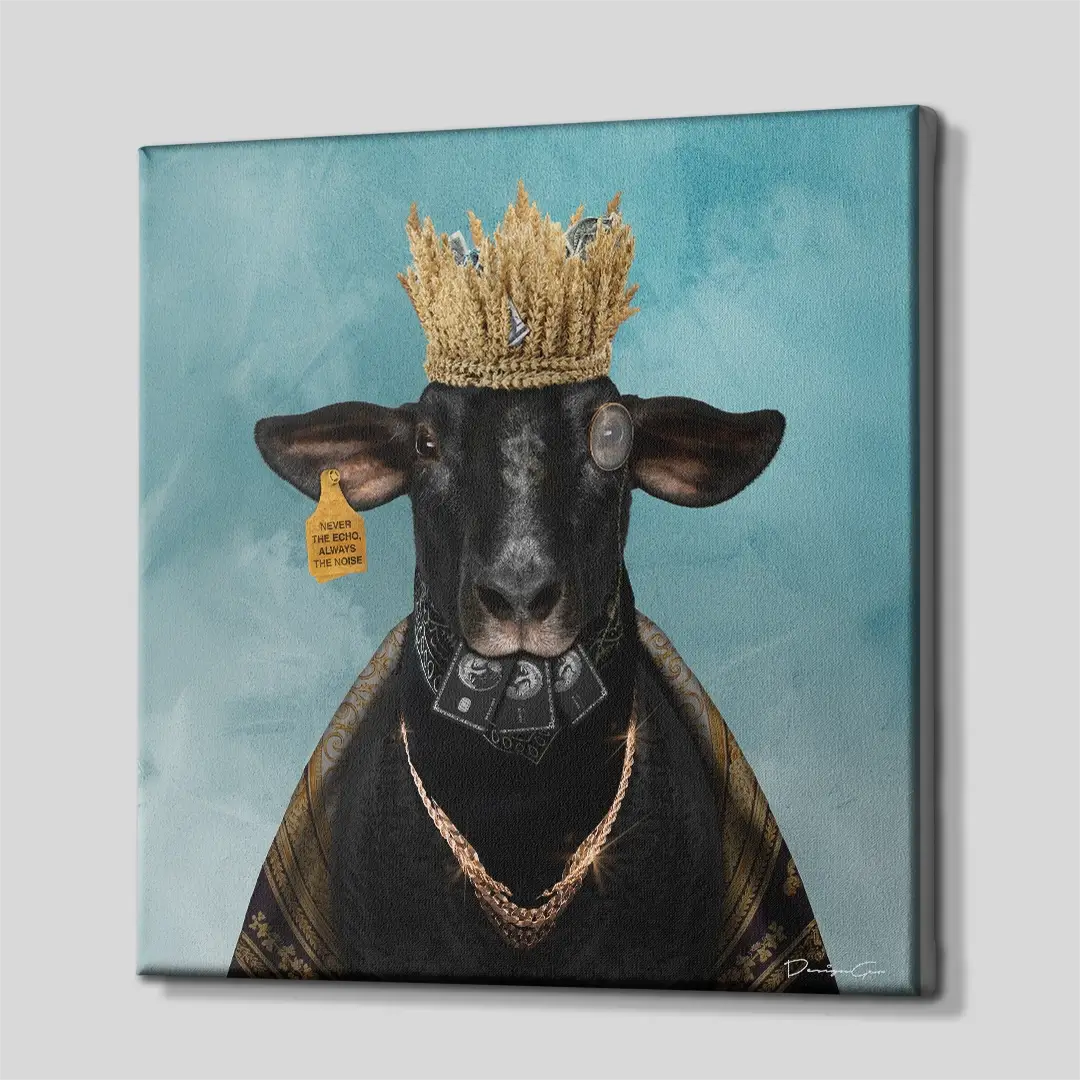 Black Sheep Canvas Wall Art