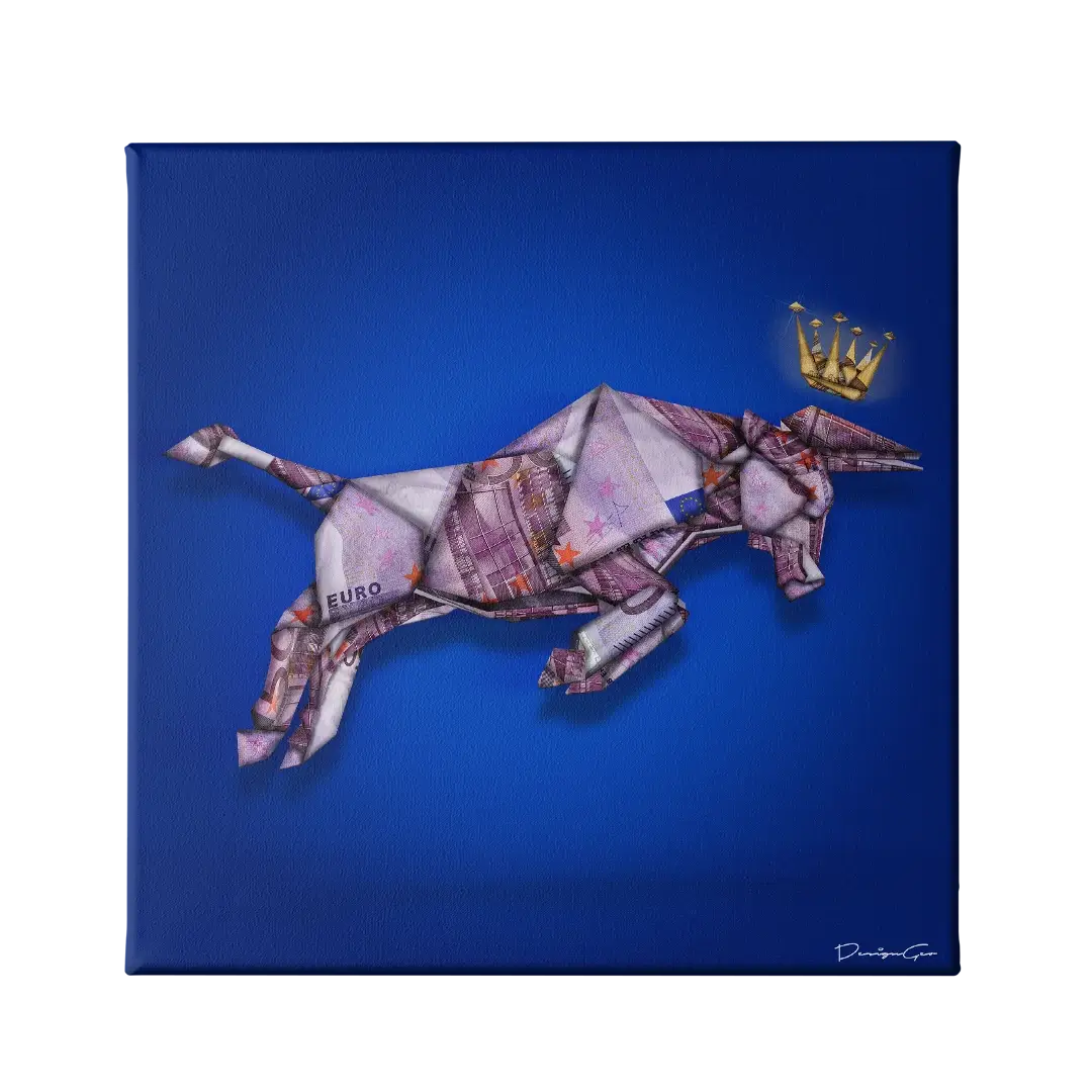Bull Market Canvas Wall Art