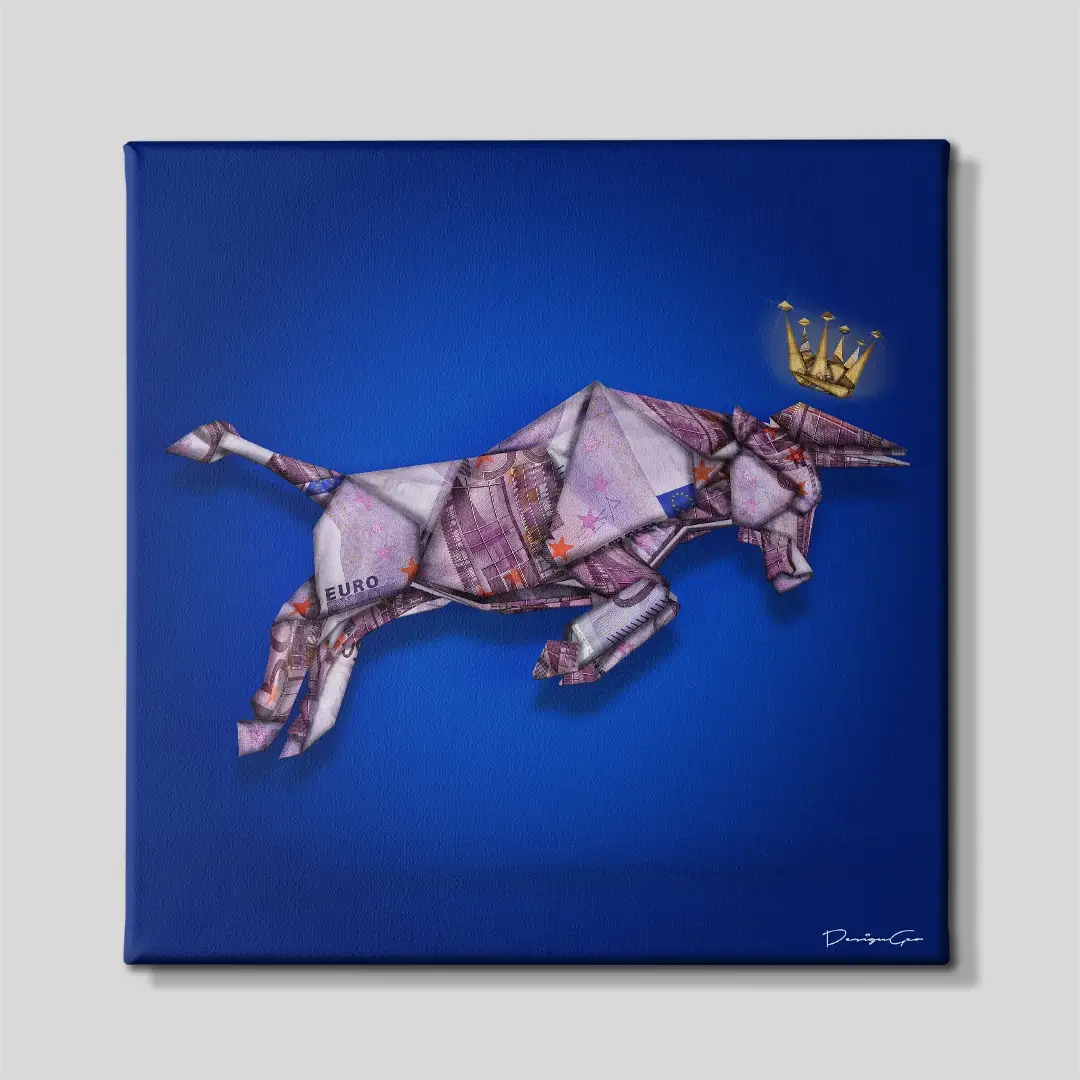 Bull Market Canvas Wall Art