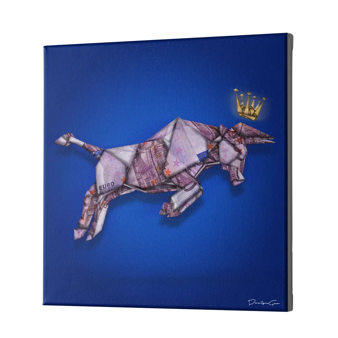 Bull Market Canvas Wall Art