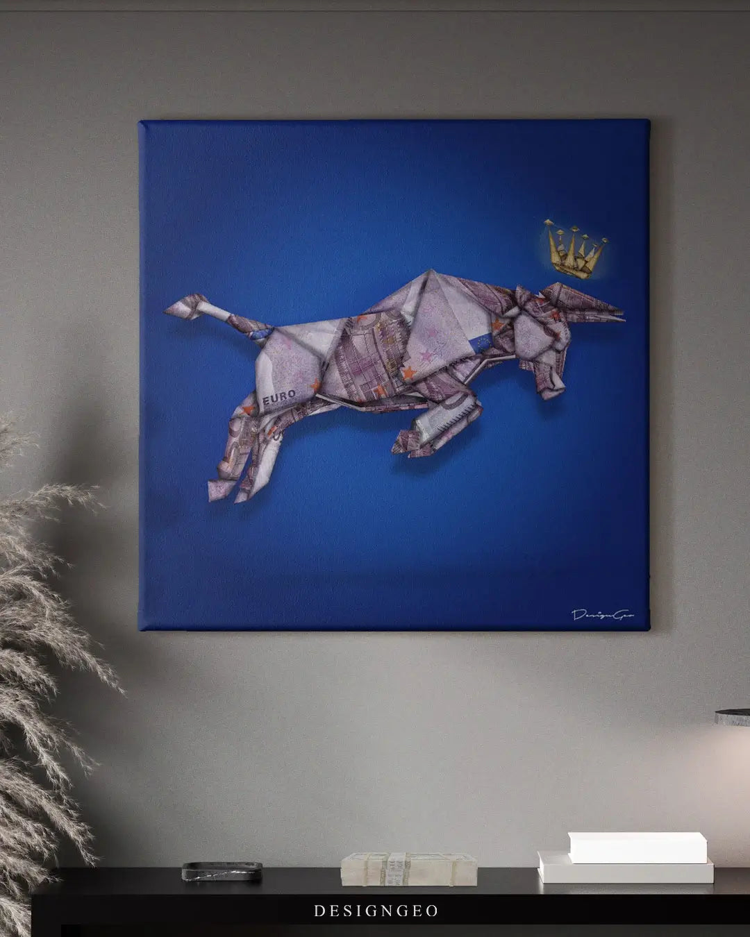 Bull Market Canvas Wall Art