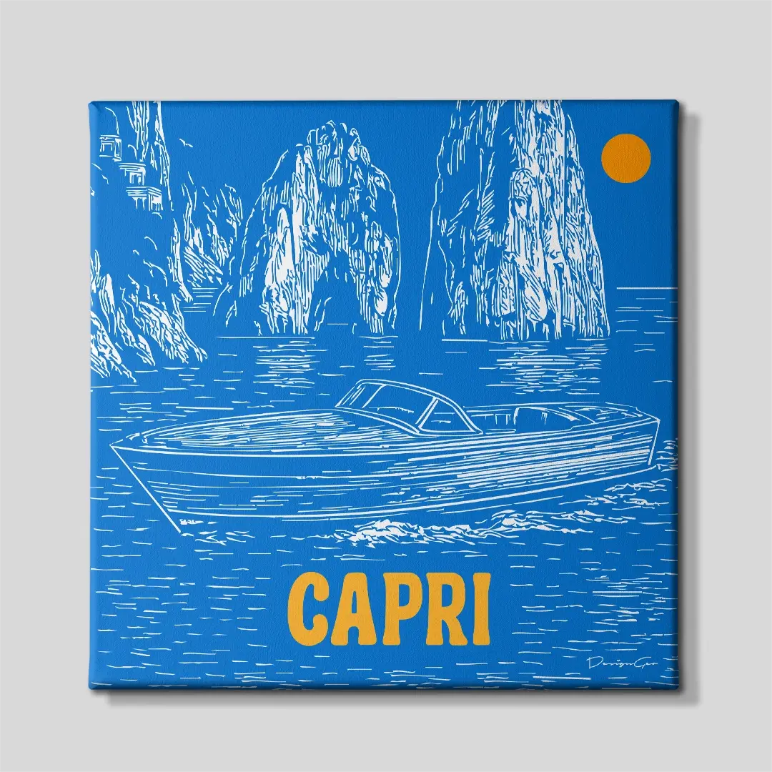 Capri Canvas Wall Art