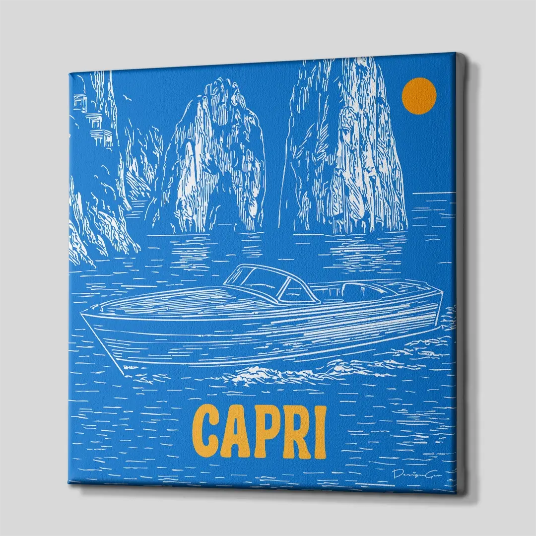 Capri Canvas Wall Art