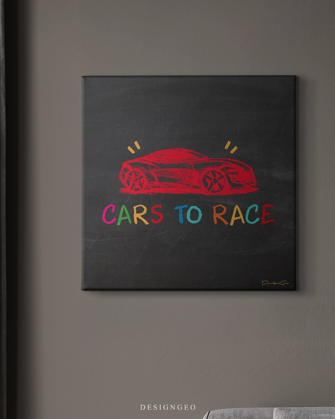 Cars To Race Art