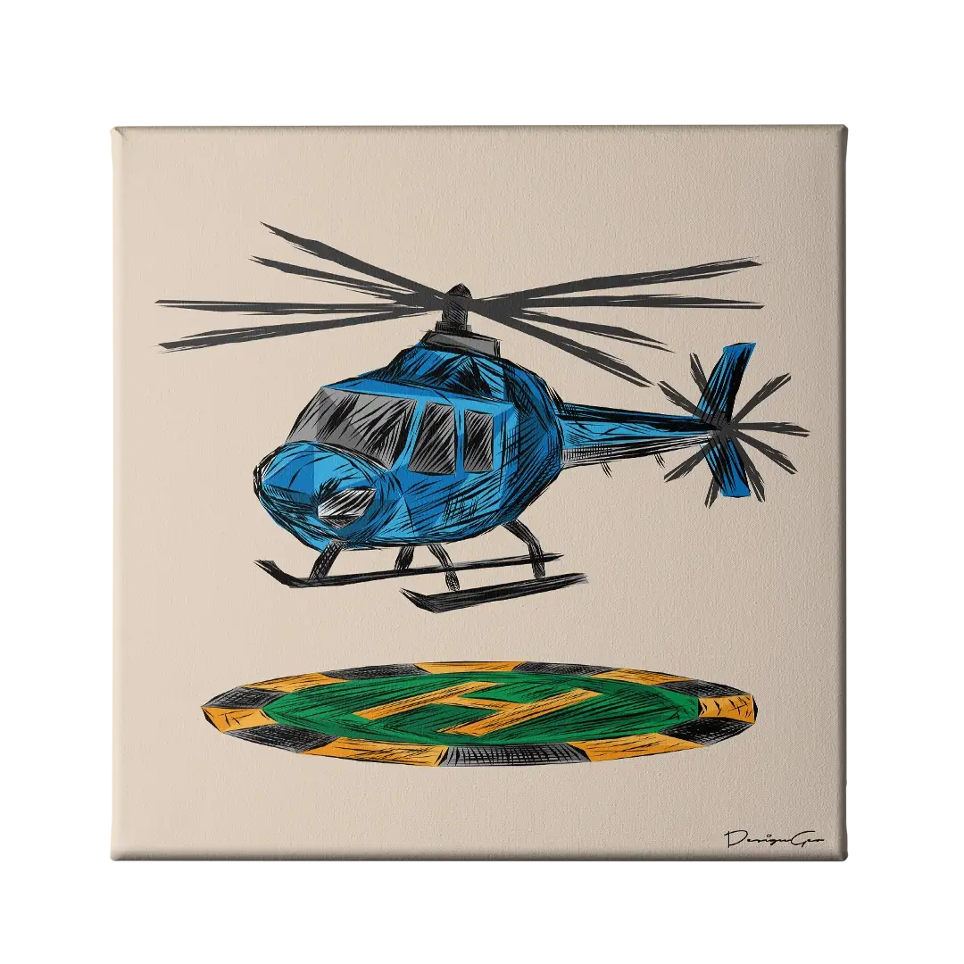 Copacabana Heights Canvas Wall Art