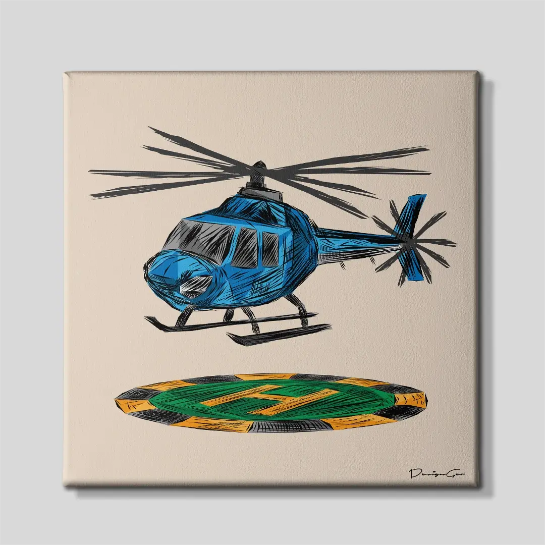 Copacabana Heights Canvas Wall Art