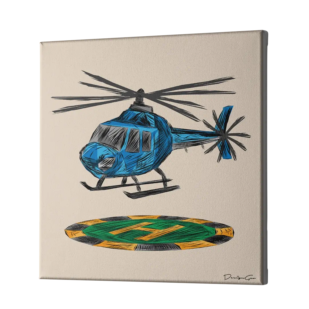 Copacabana Heights Canvas Wall Art