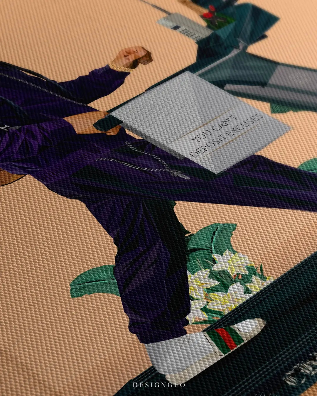 Crypto Walker Canvas Wall Art