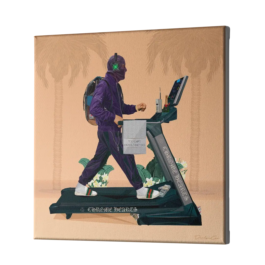 Crypto Walker Canvas Wall Art