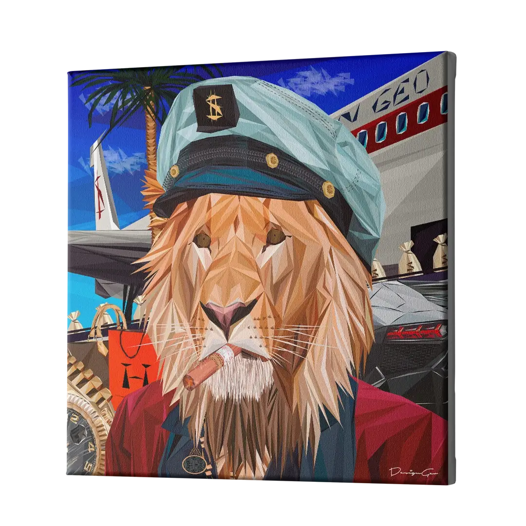 Dapper Don Canvas Wall Art