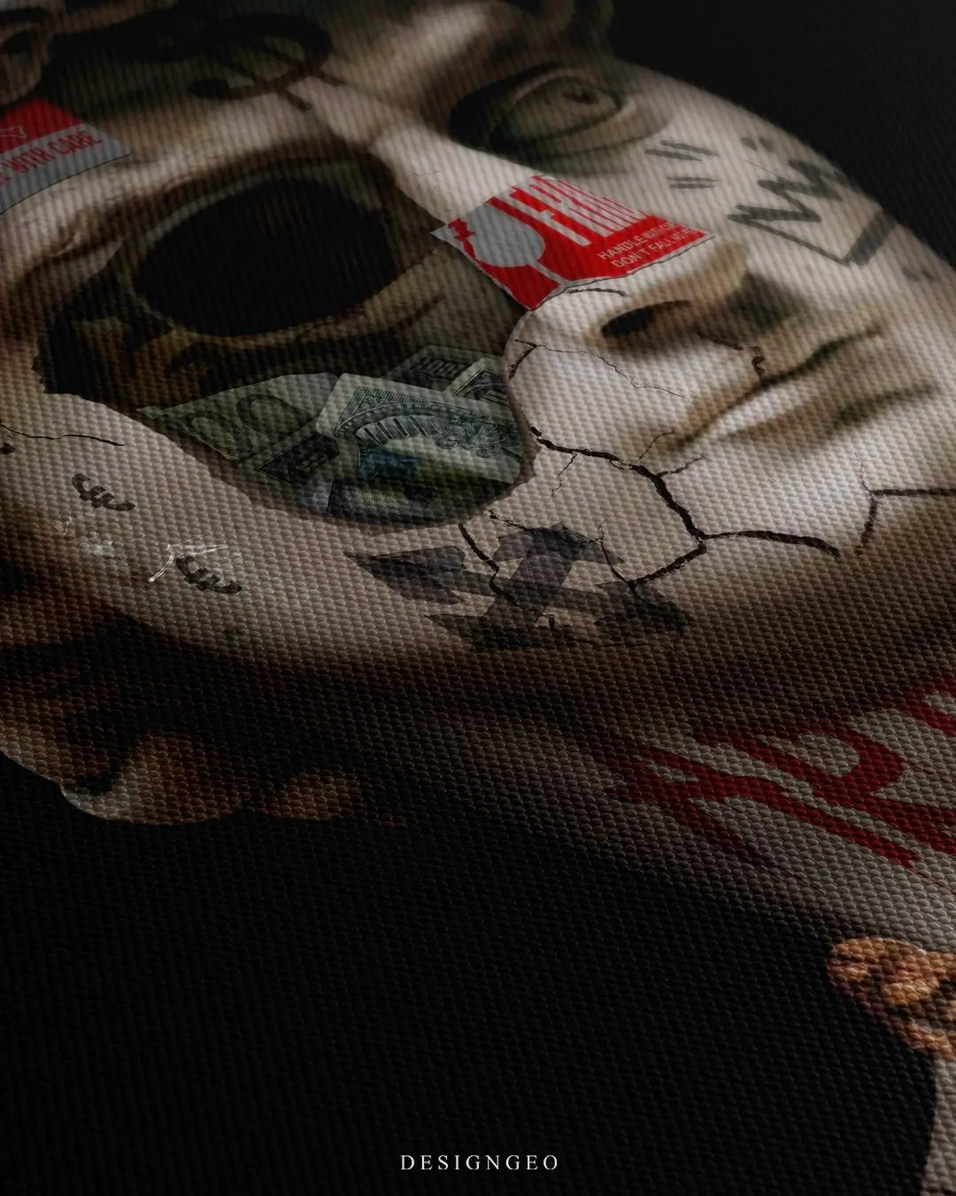 David Graffiti Canvas Wall Art