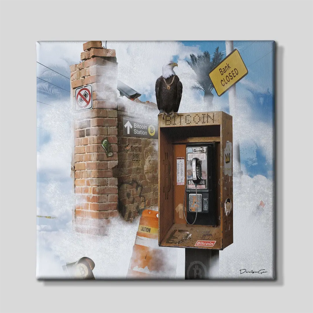 Decentralized Canvas Wall Art