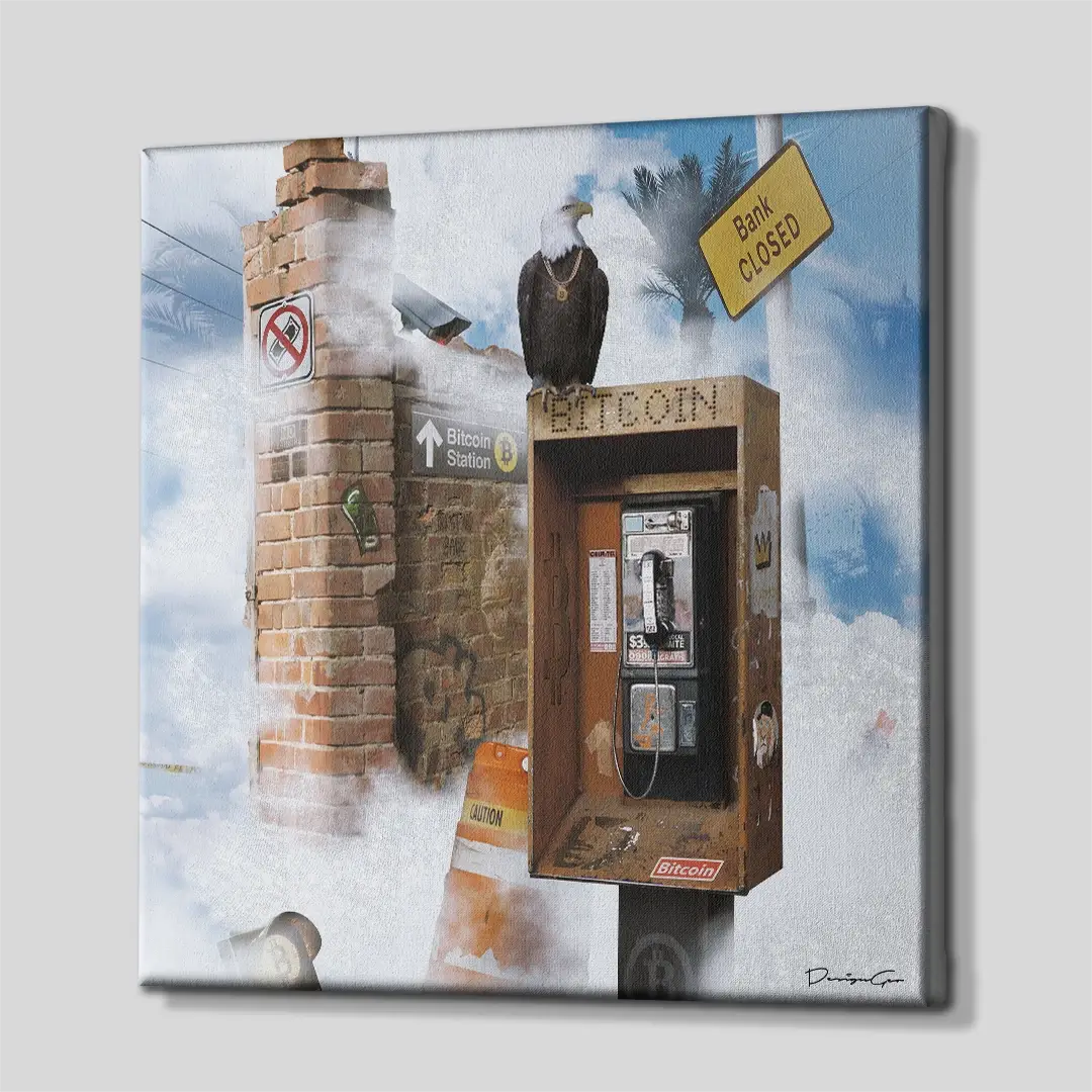 Decentralized Canvas Wall Art