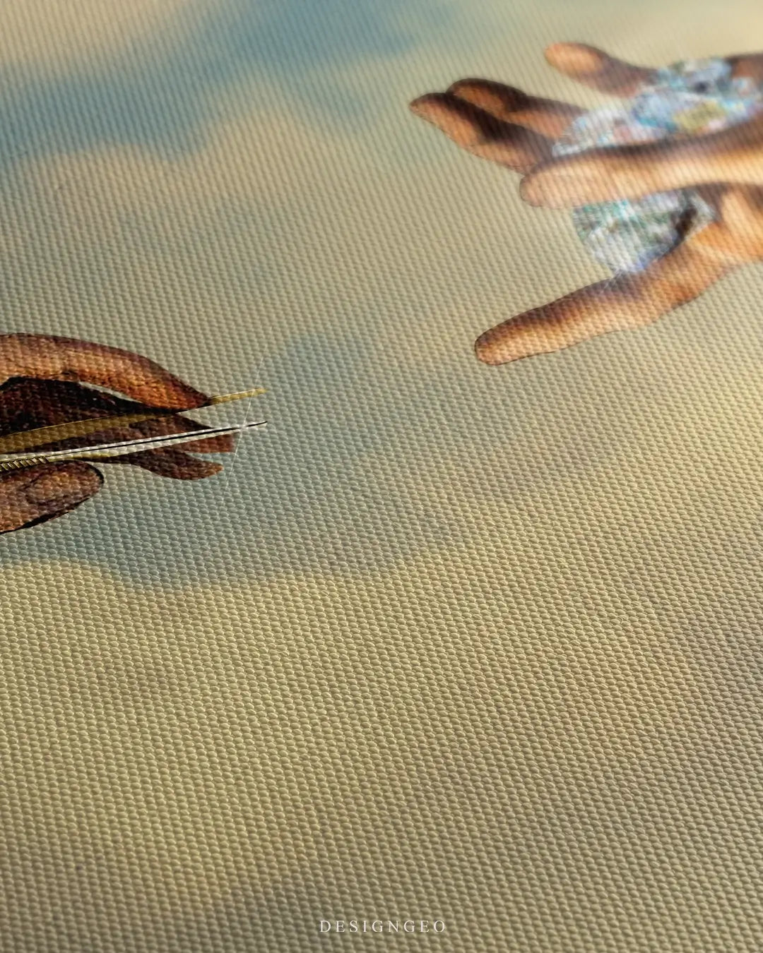 Diamond Creation Canvas Wall Art