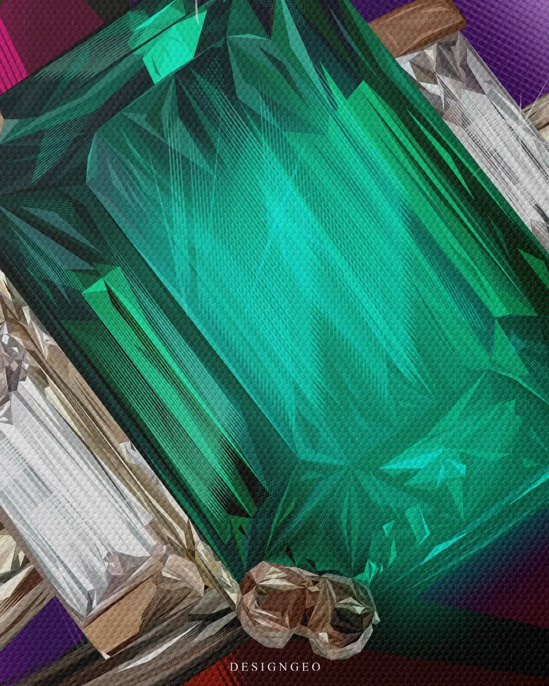 Diamond Ring Canvas Wall Art