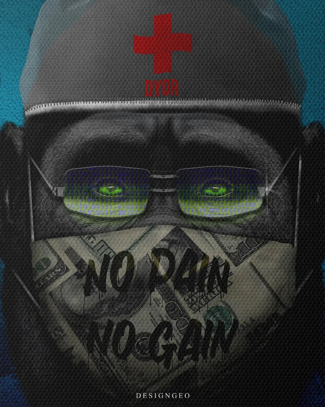 Doctor Ape Canvas Wall Art