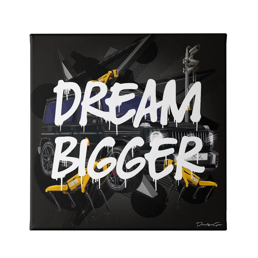 Dream Bigger Canvas Wall Art