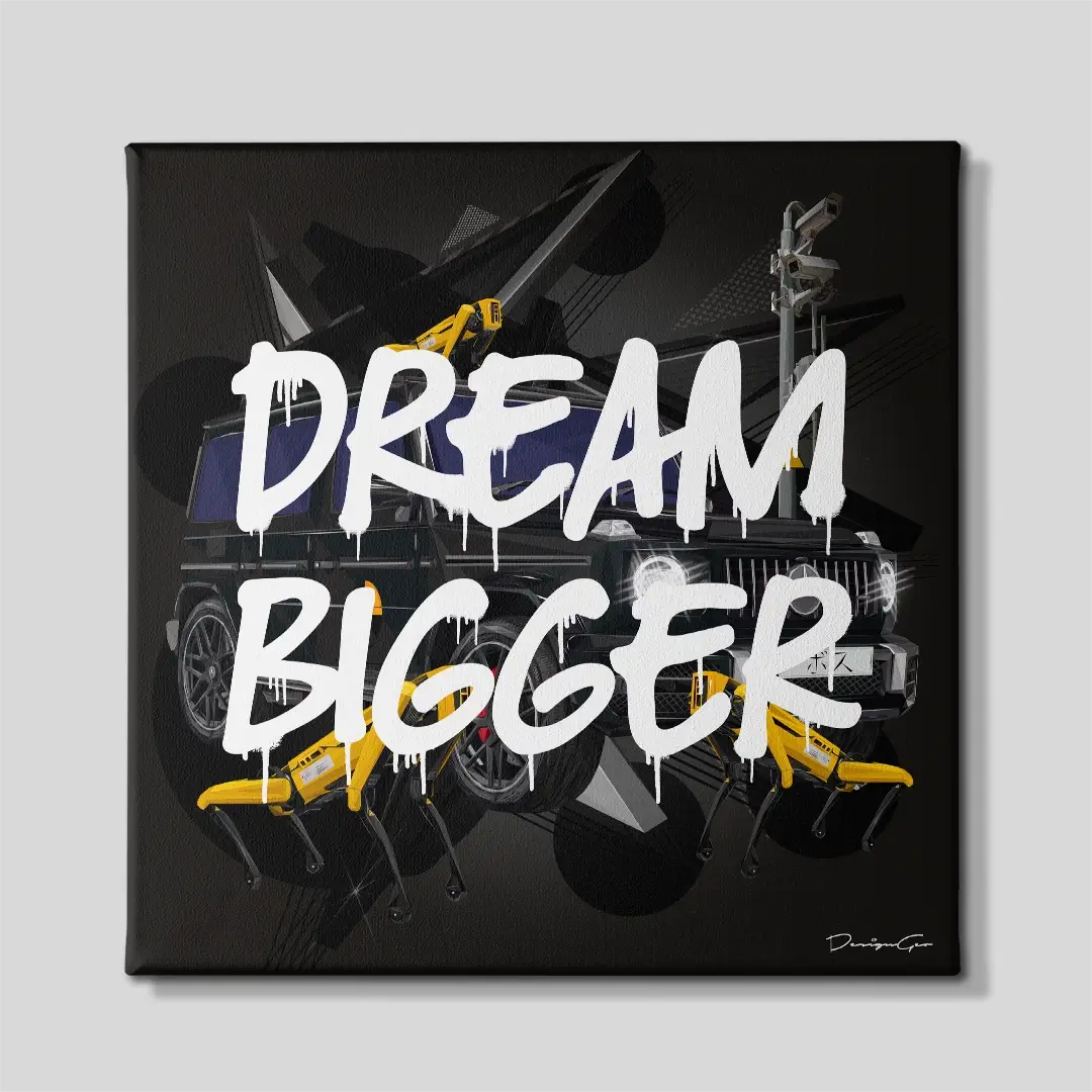 Dream Bigger Canvas Wall Art