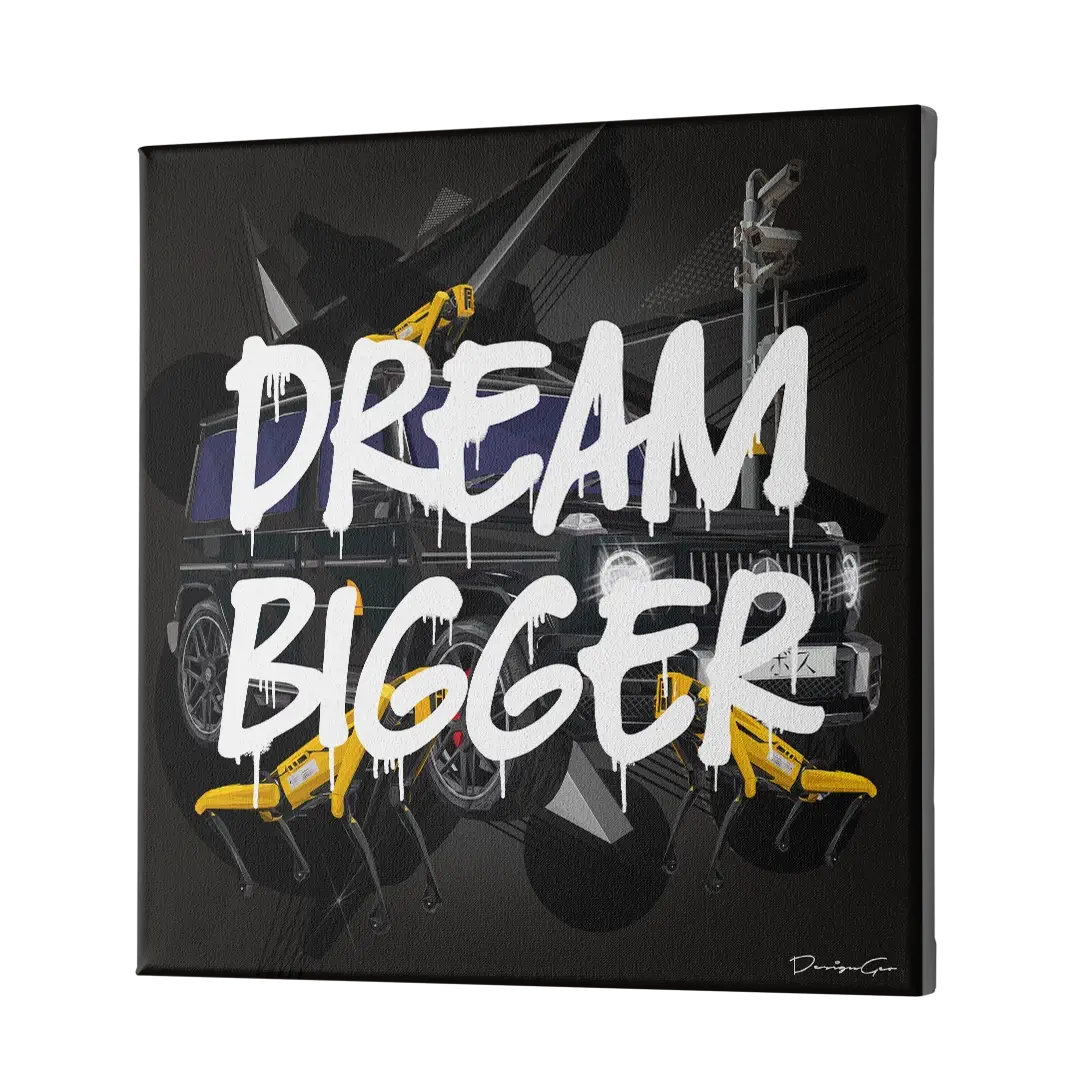 Dream Bigger Canvas Wall Art