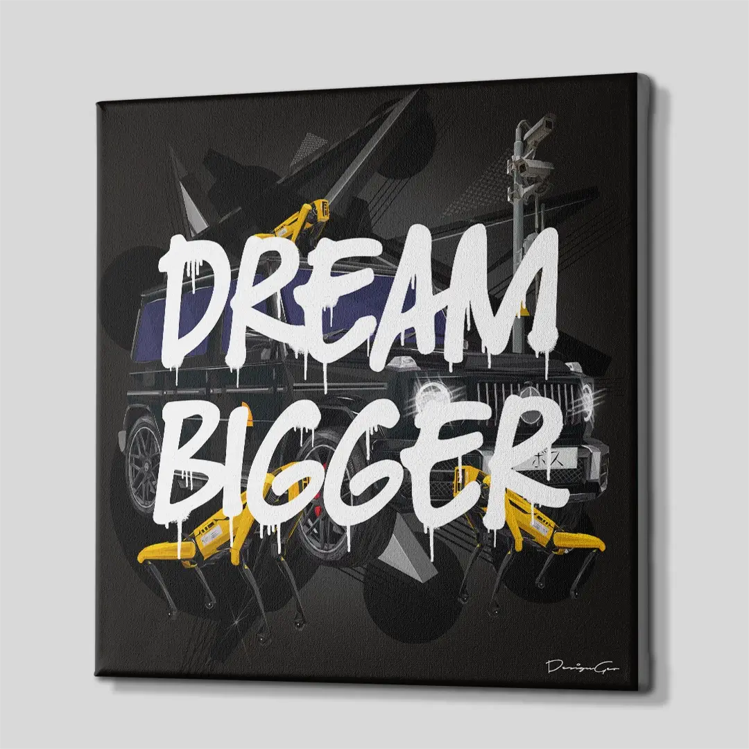 Dream Bigger Canvas Wall Art