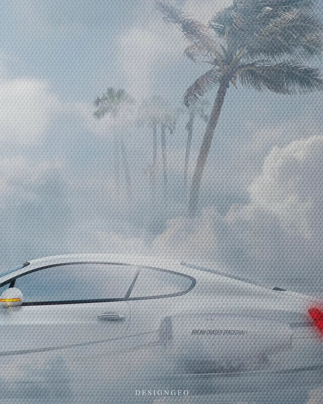 Dream Chaser Spacecraft Canvas Wall Art