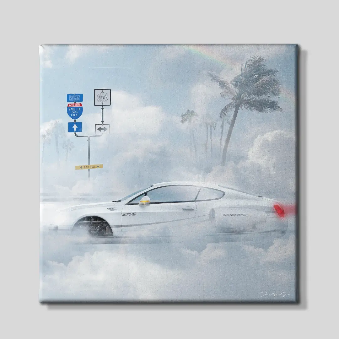 Dream Chaser Spacecraft Canvas Wall Art