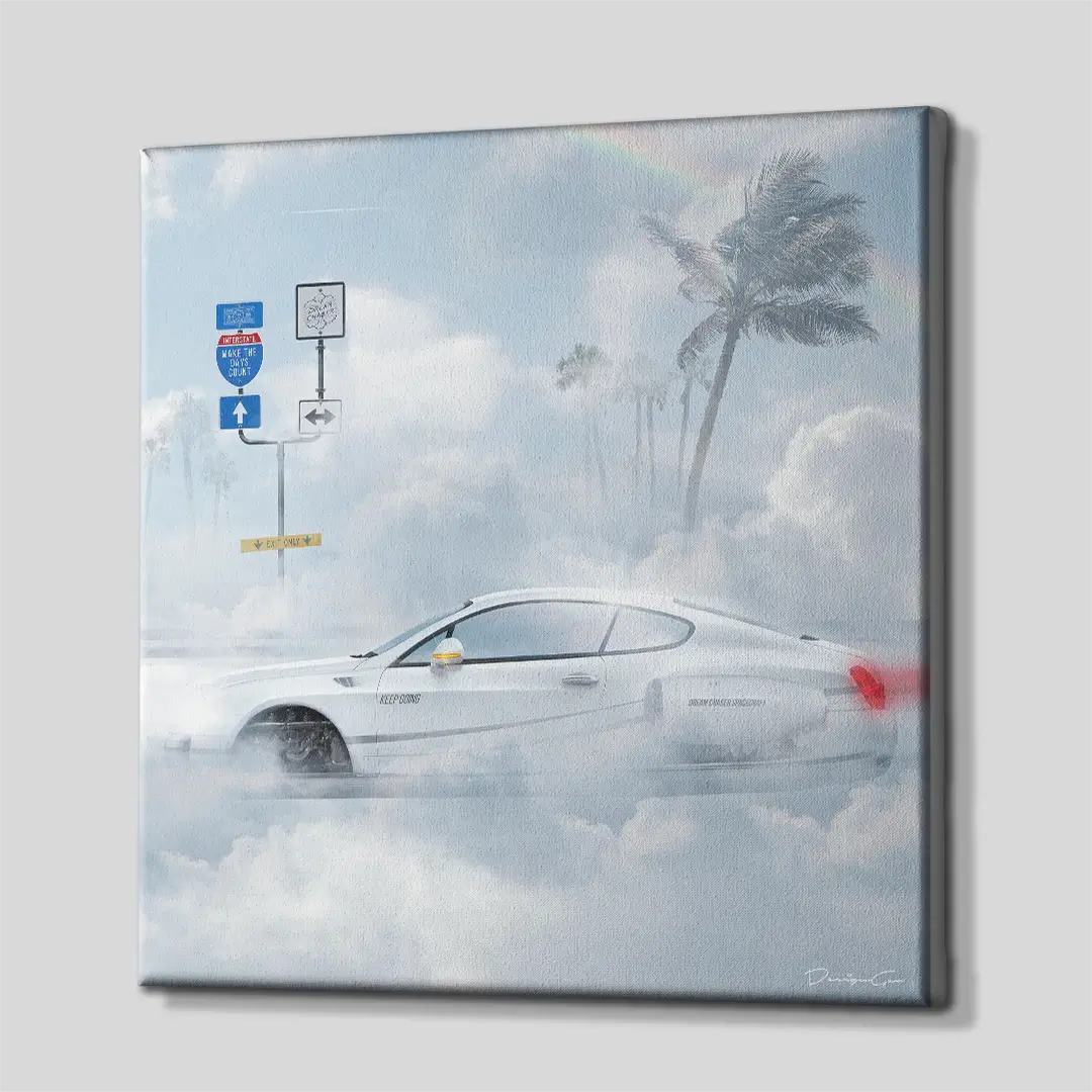 Dream Chaser Spacecraft Canvas Wall Art