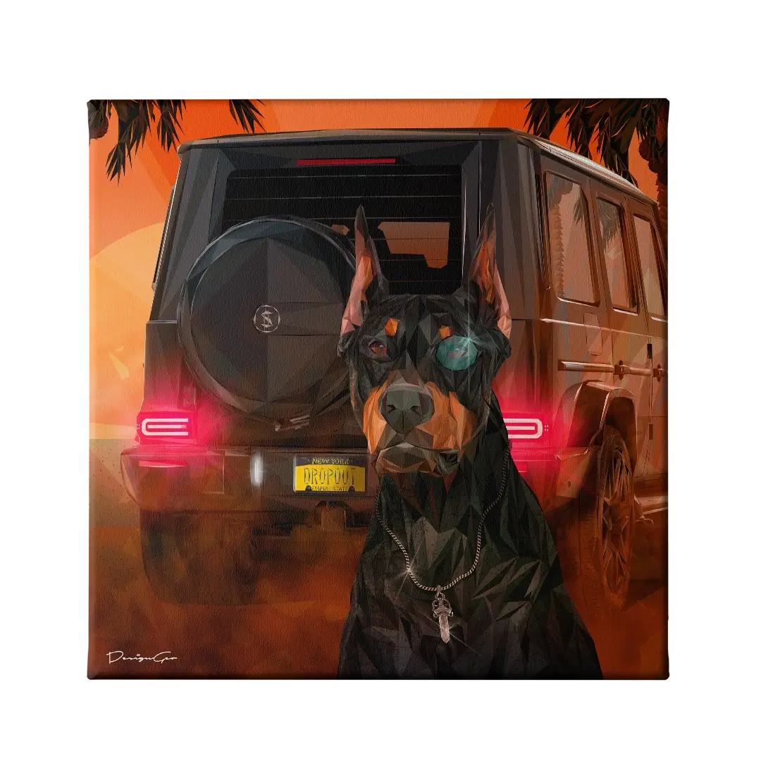 Dropout Canvas Wall Art