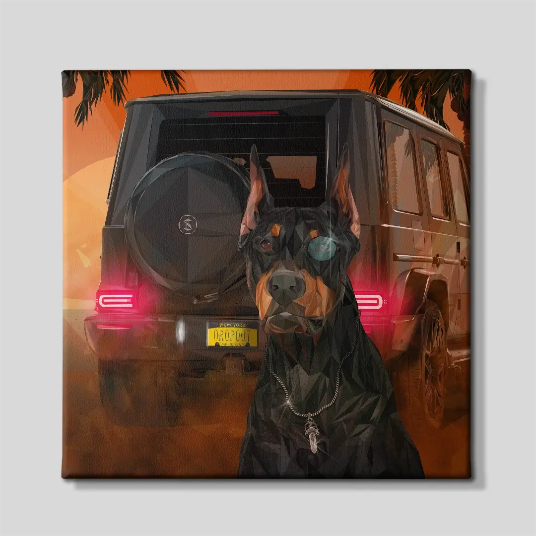 Dropout Canvas Wall Art