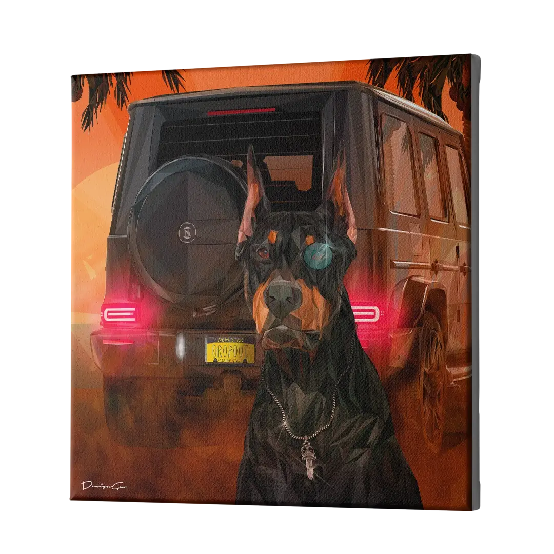 Dropout Canvas Wall Art