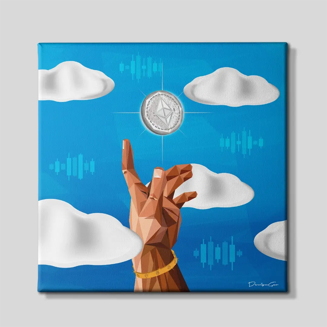 Ethereum Market Canvas Wall Art