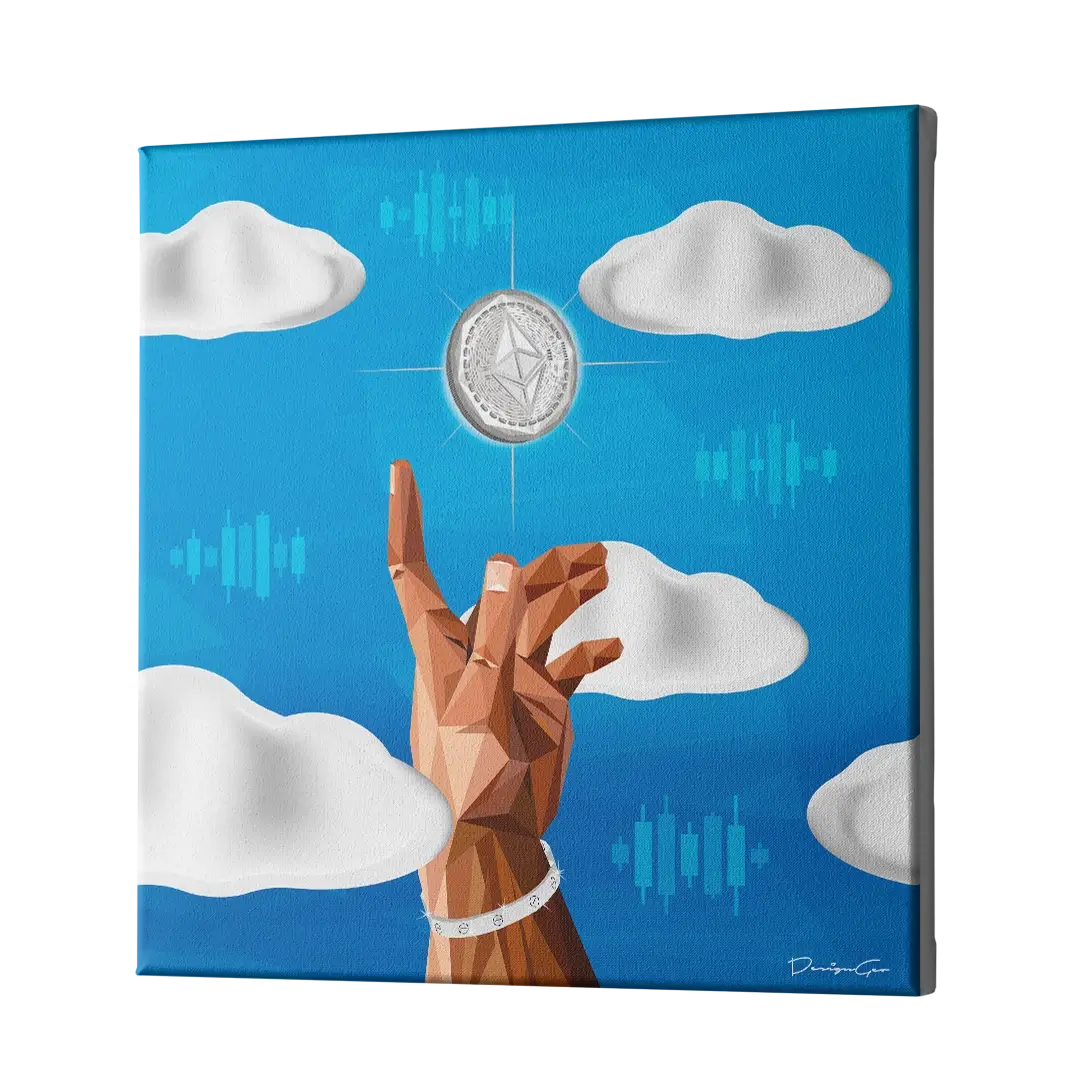 Ethereum Creation Canvas Wall Art